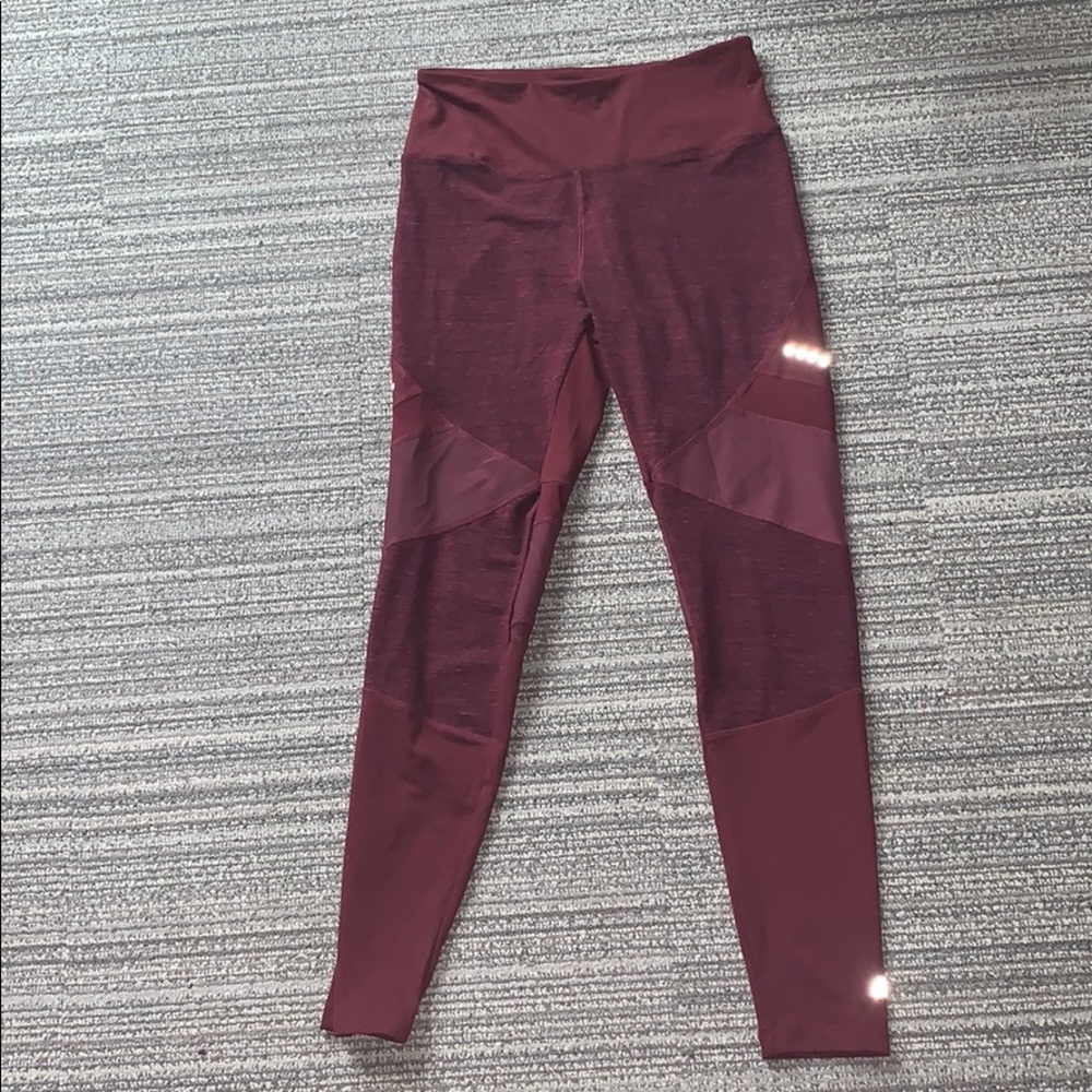 Maroon Leggings